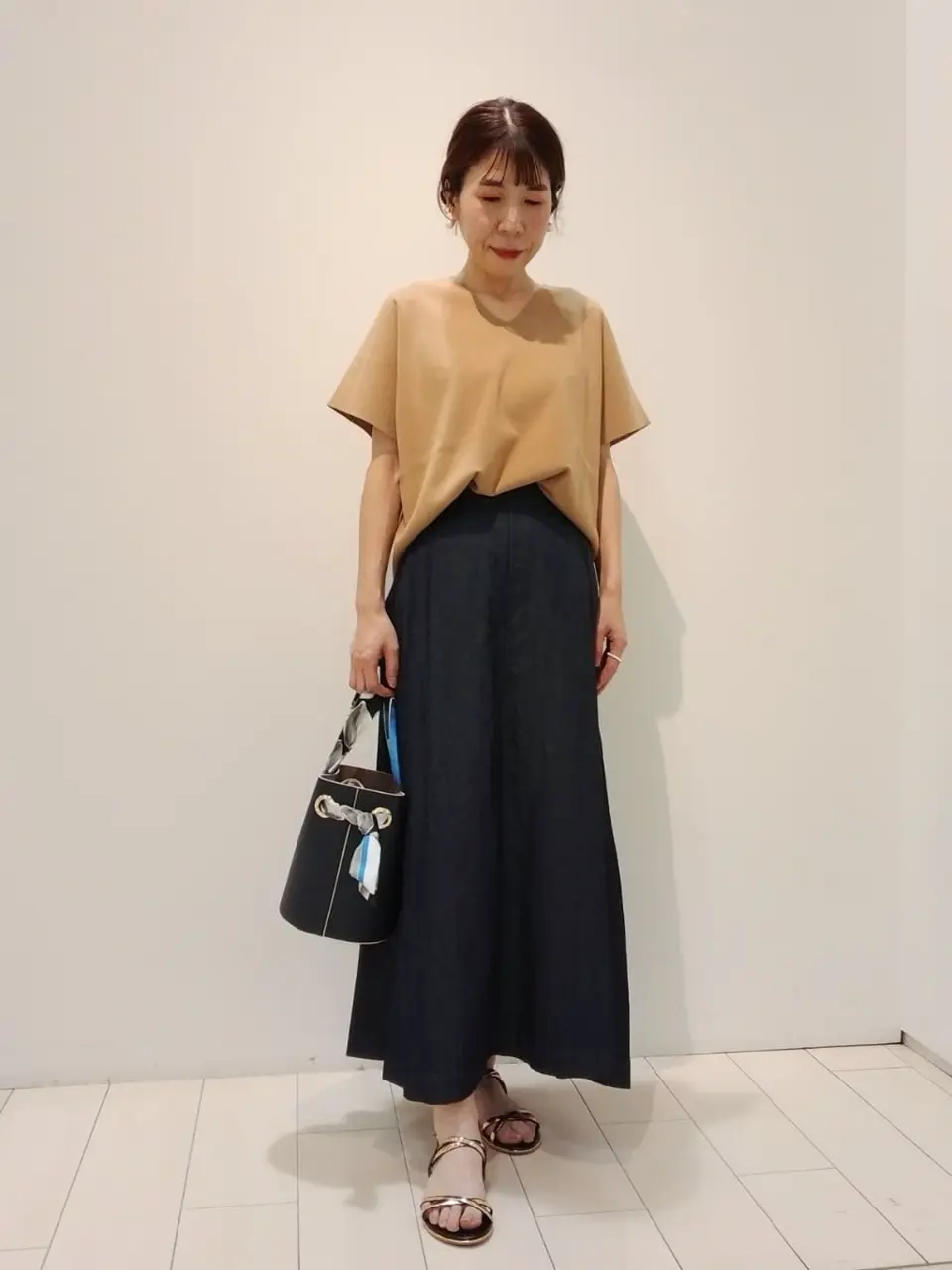 自由区 木場 コーディネート画像