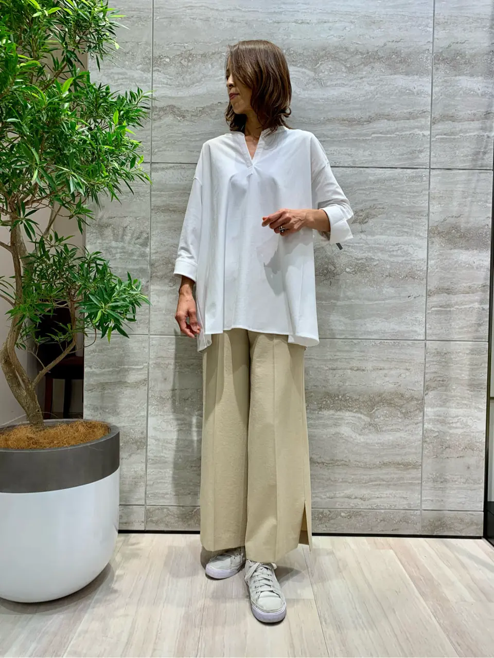 自由区 Ishii コーディネート画像