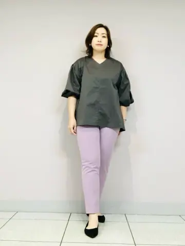 自由区 上島 コーディネート画像