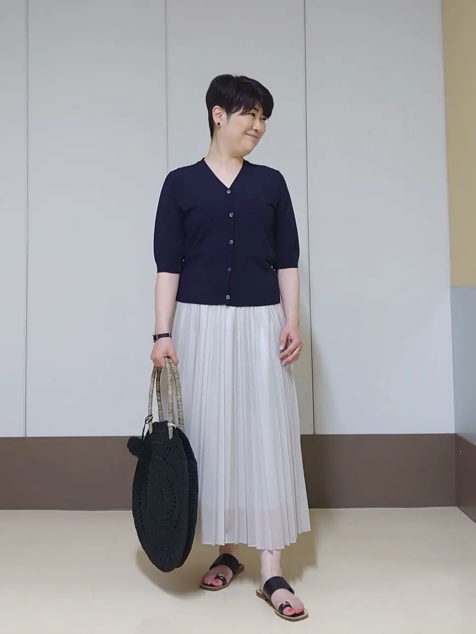 自由区 田中 コーディネート画像