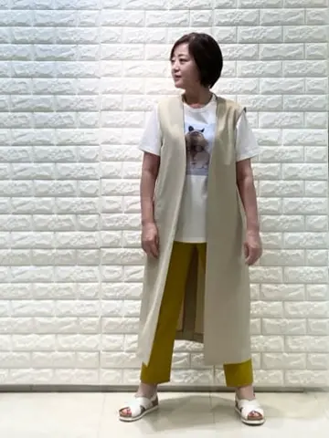 自由区 江川 コーディネート画像