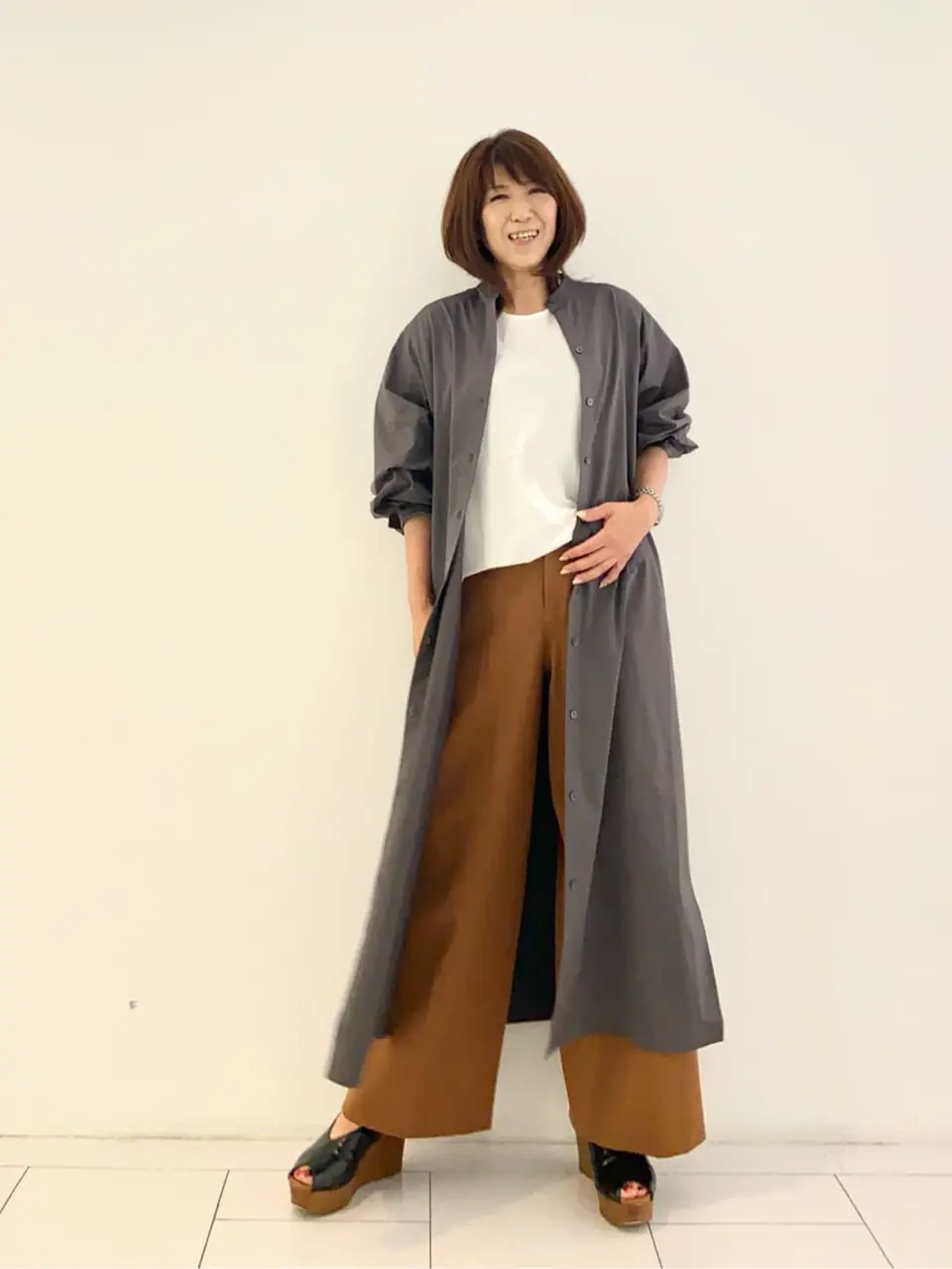 自由区 KAZU コーディネート画像