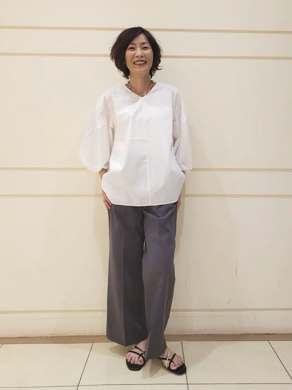 自由区 maruri コーディネート画像