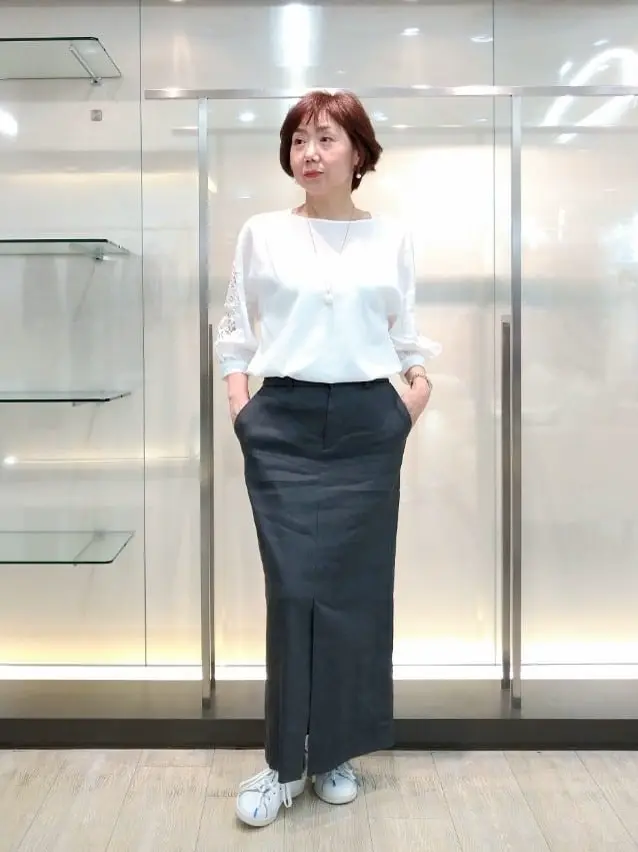 自由区 鶴田 コーディネート画像