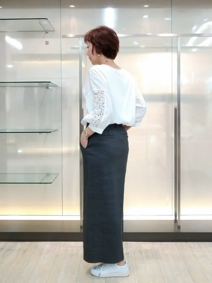 自由区 鶴田 コーディネート画像