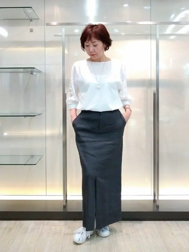 自由区 鶴田 コーディネート画像