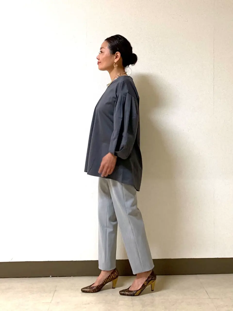 自由区 坂本 コーディネート画像