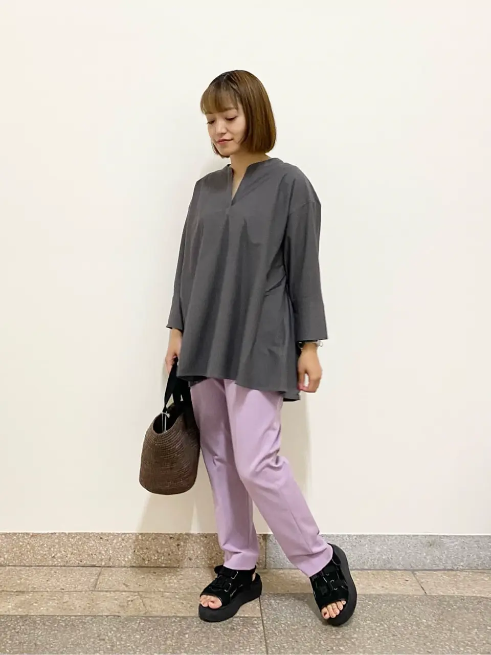 自由区 佐藤 コーディネート画像