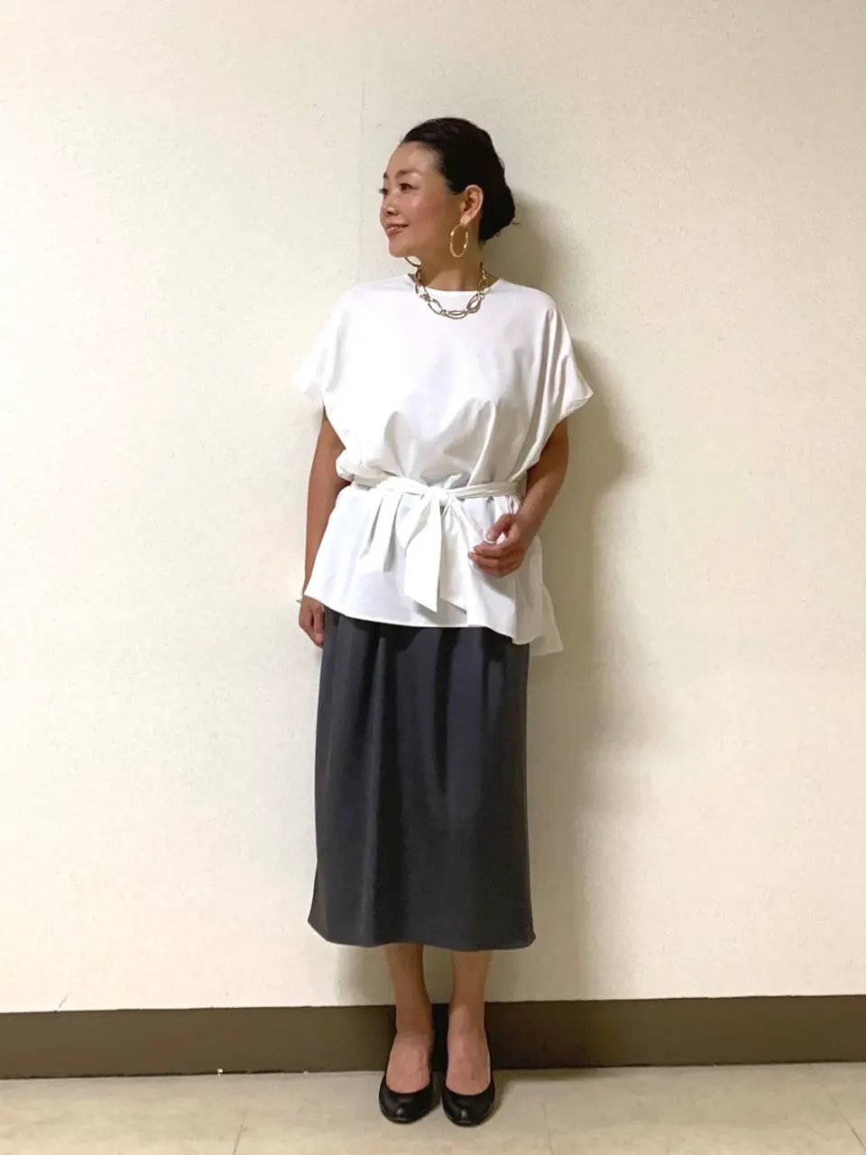 自由区 坂本 コーディネート画像