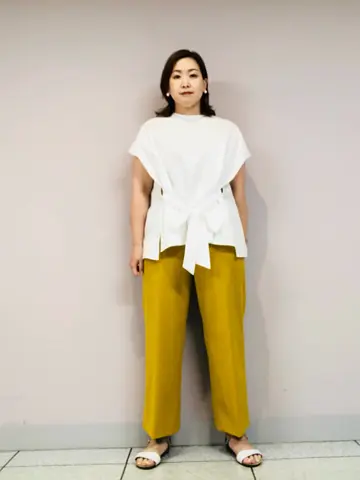 自由区 上島 コーディネート画像