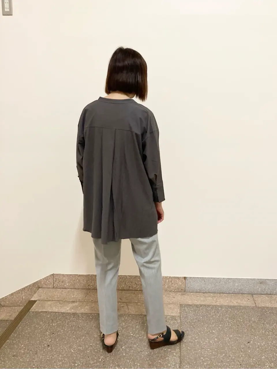 自由区 阿部 コーディネート画像