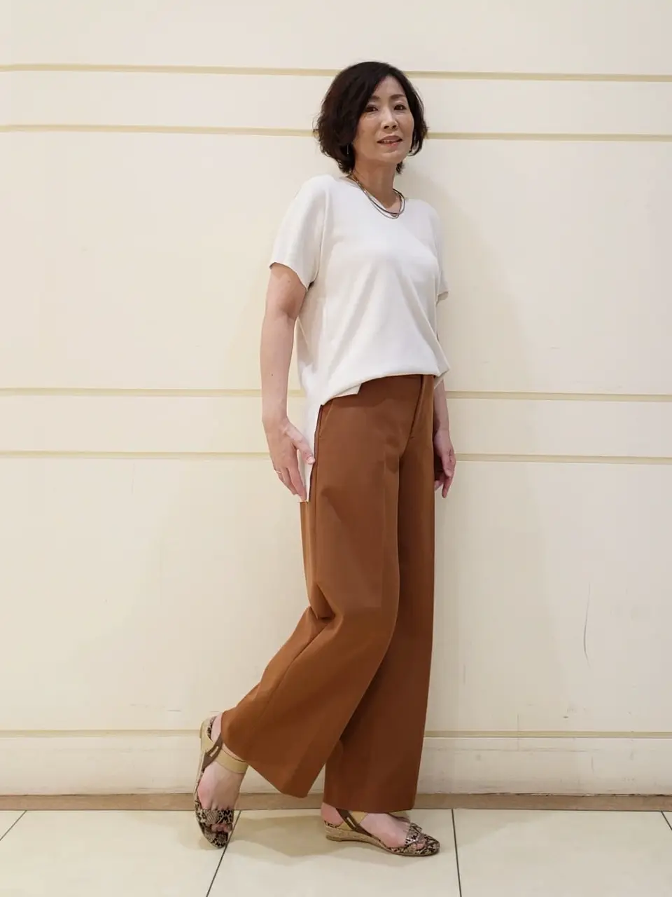 自由区 maruri コーディネート画像