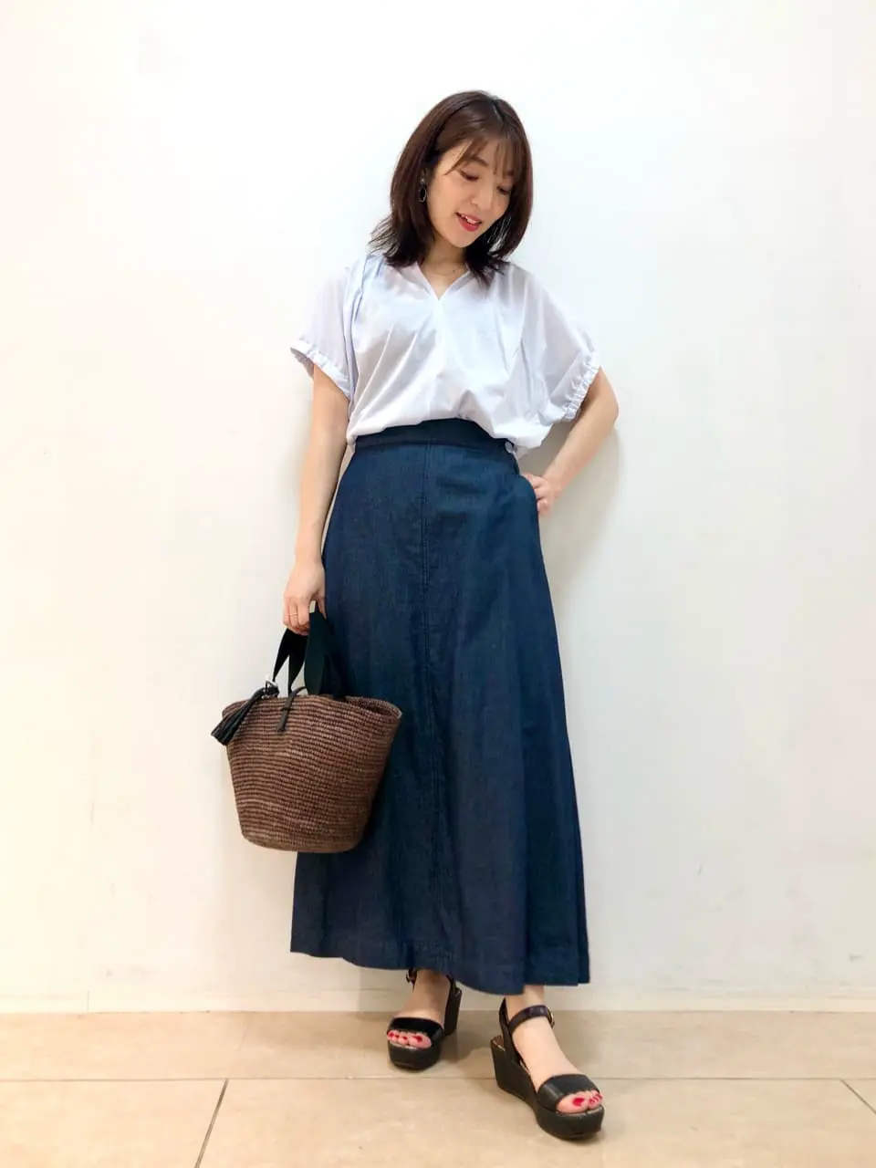 自由区 安田 コーディネート画像