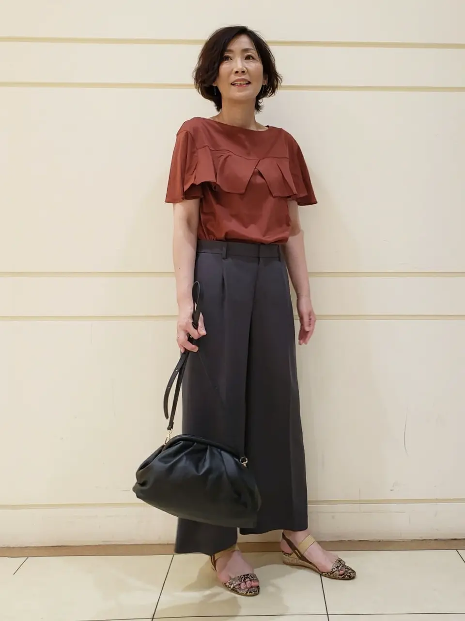 自由区 maruri コーディネート画像