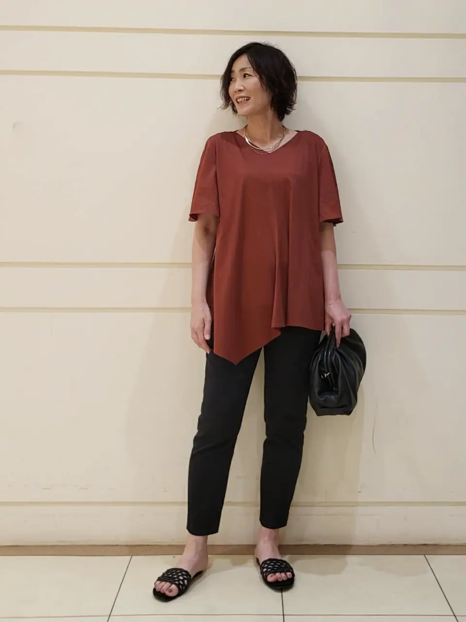 自由区 maruri コーディネート画像