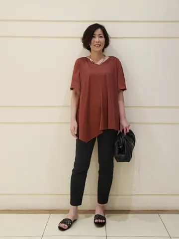 自由区 maruri コーディネート画像