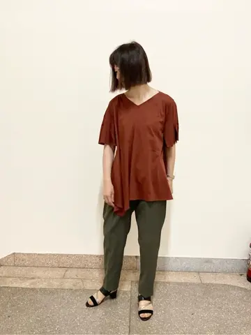 自由区 阿部 コーディネート画像