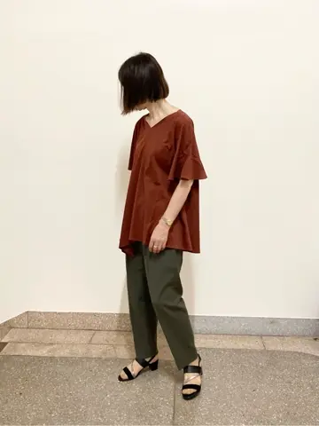 自由区 阿部 コーディネート画像