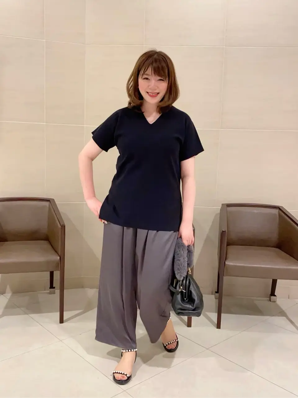 自由区 うめだ コーディネート画像