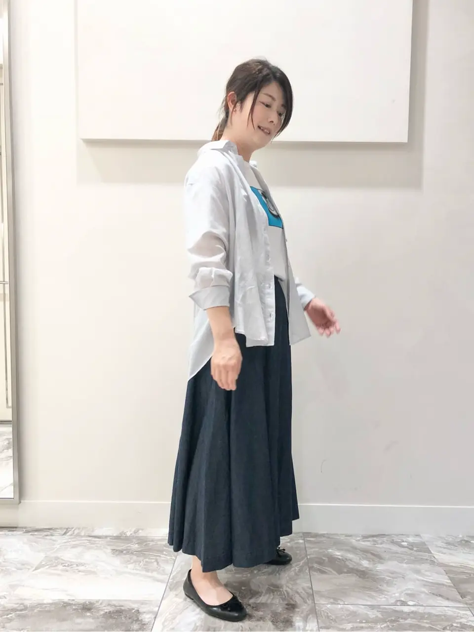 自由区 三木 コーディネート画像