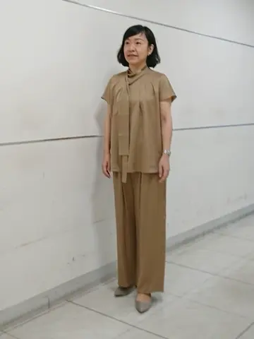 自由区 スタッフ コーディネート画像