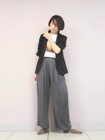 自由区 浅野 コーディネート画像