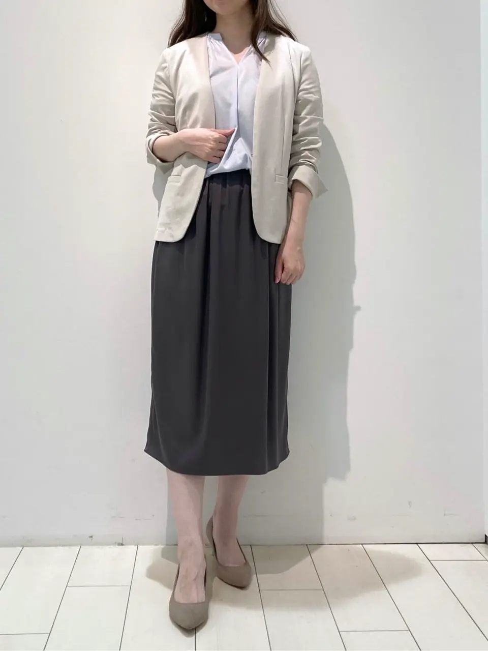 自由区 檀 コーディネート画像