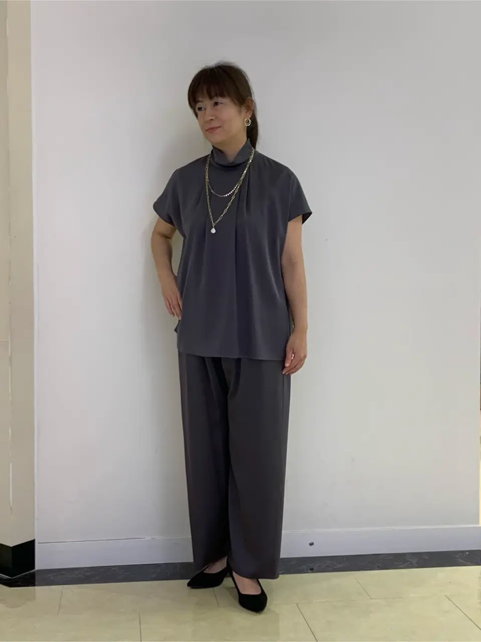 自由区 岡崎 コーディネート画像