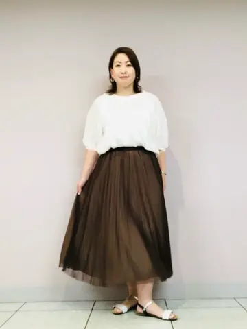 自由区 上島 コーディネート画像