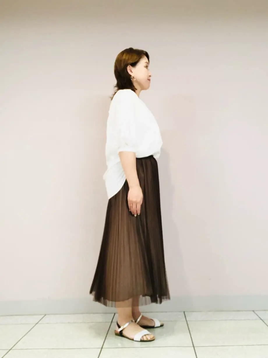 自由区 上島 コーディネート画像