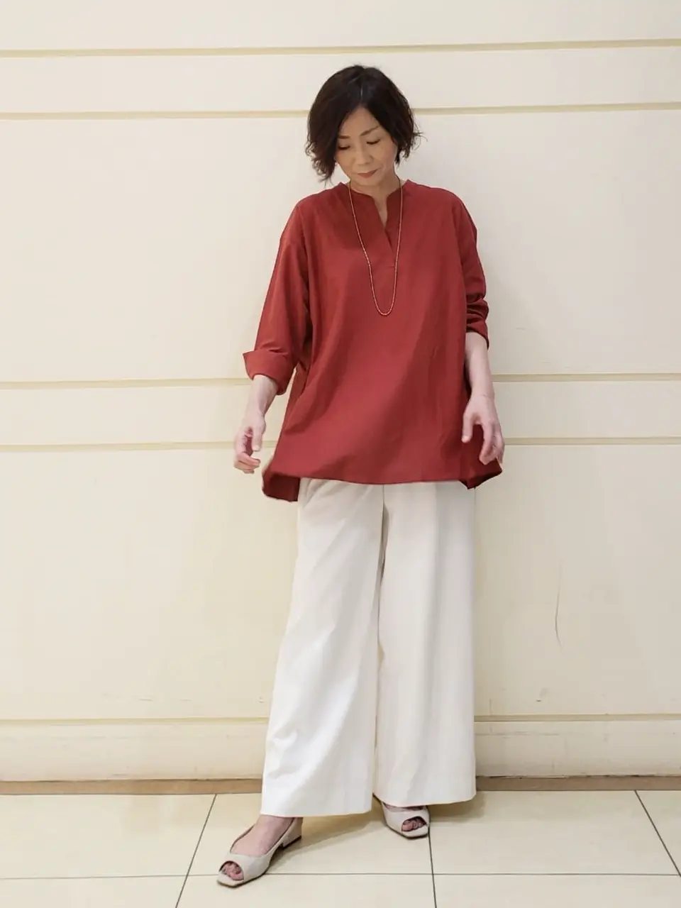 自由区 maruri コーディネート画像