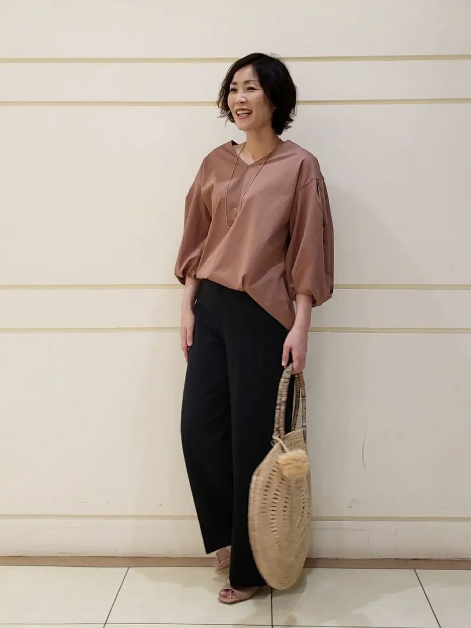 自由区 maruri コーディネート画像