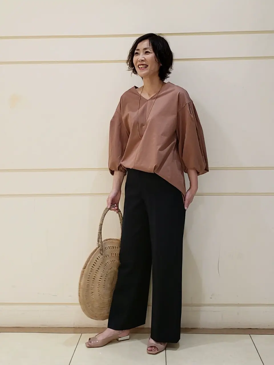 自由区 maruri コーディネート画像