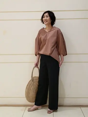 自由区 maruri コーディネート画像