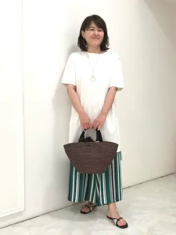 自由区 大野 コーディネート画像