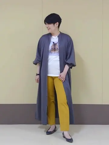 自由区 田中 コーディネート画像