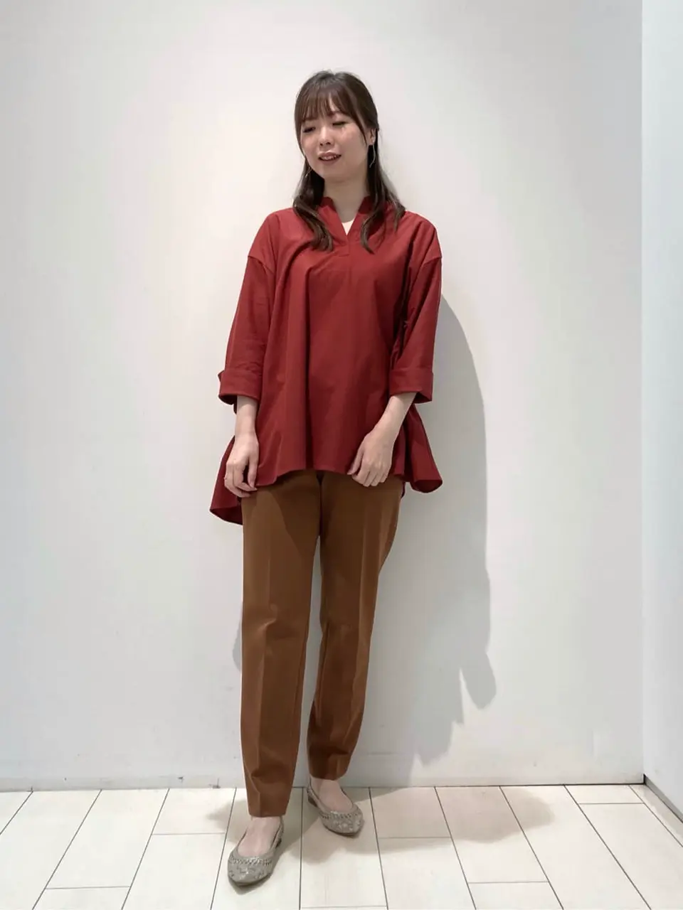  檀 コーディネート画像