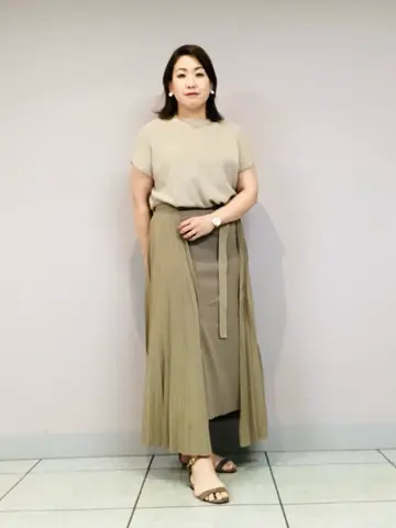 自由区 上島 コーディネート画像