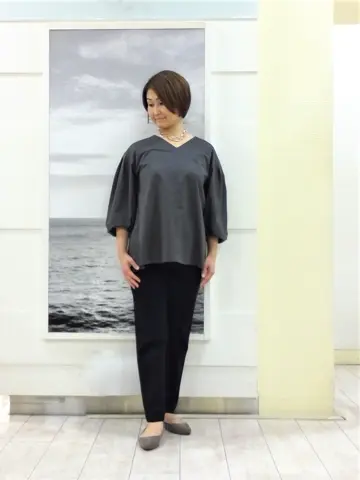 自由区 中鉢 コーディネート画像