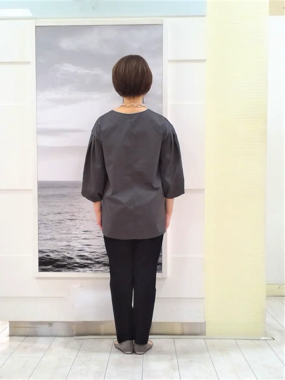 自由区 中鉢 コーディネート画像