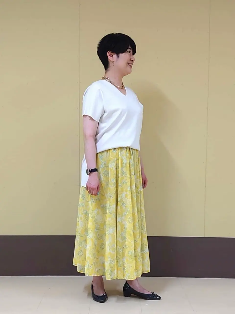 自由区 田中 コーディネート画像