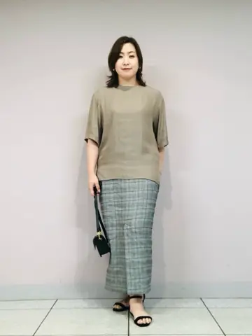 自由区 上島 コーディネート画像