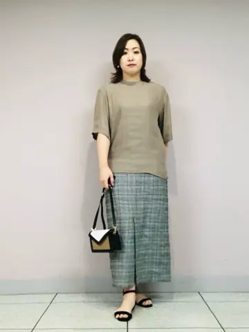 自由区 上島 コーディネート画像