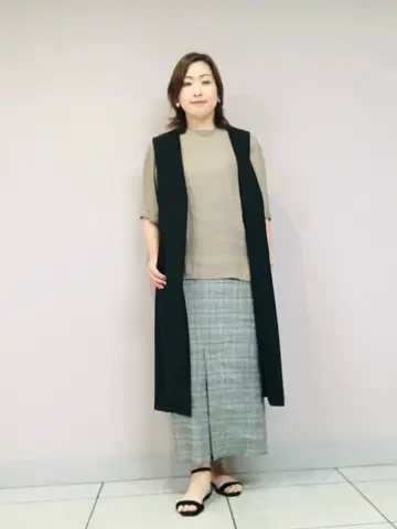 自由区 上島 コーディネート画像