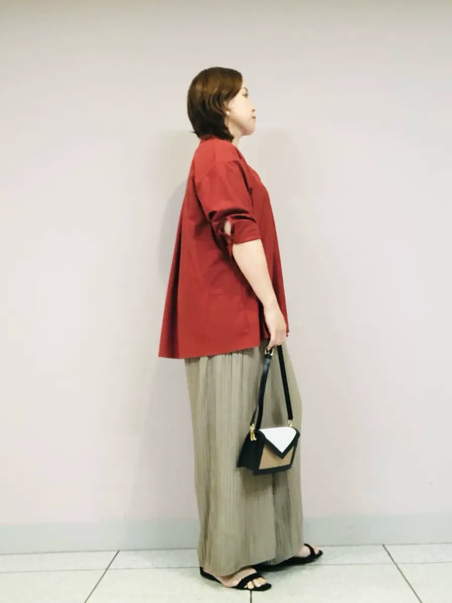 自由区 上島 コーディネート画像