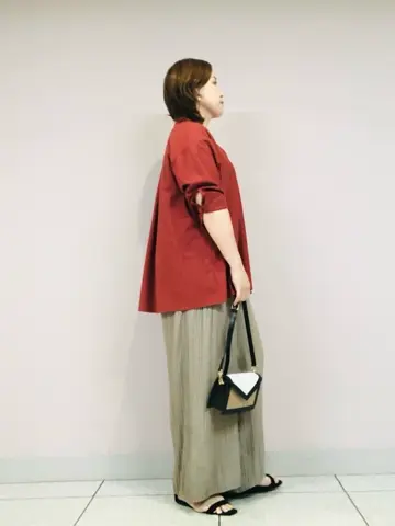 自由区 上島 コーディネート画像