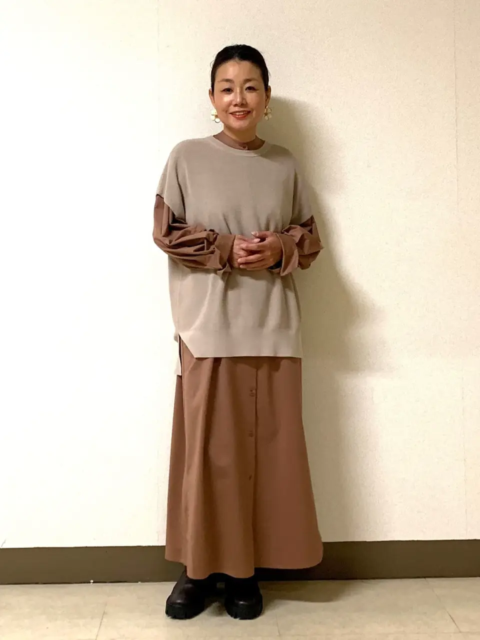 自由区 坂本 コーディネート画像