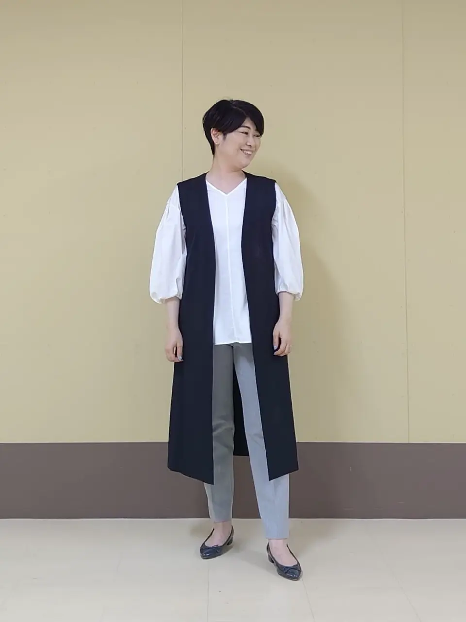 自由区 田中 コーディネート画像