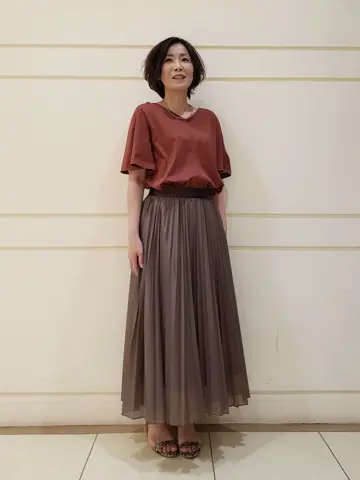 自由区 maruri コーディネート画像