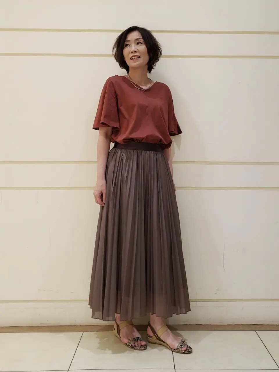 自由区 maruri コーディネート画像